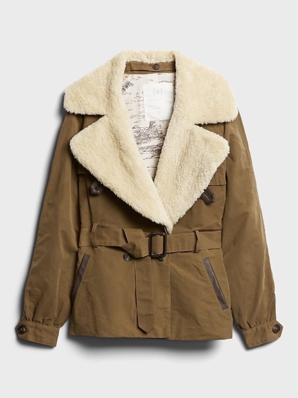 Banana Republic HERITAGE SHERPA-COLLAR JACKET